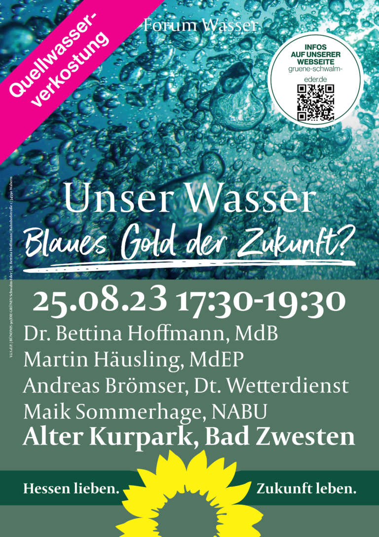 Unser Wasser – blaues Gold der Zukunft?